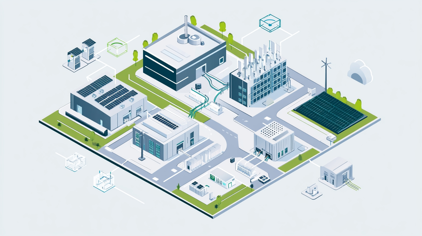 Multi-level load balancing - campus with multiple buildings sharing grid connection